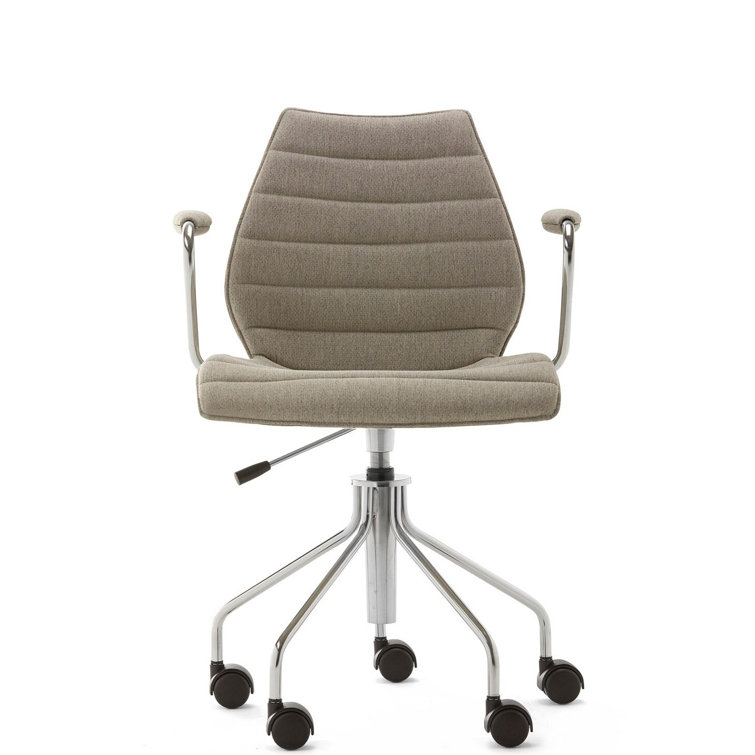 Maui Soft Noma Upholstered Office Armchair by Vico Magistretti